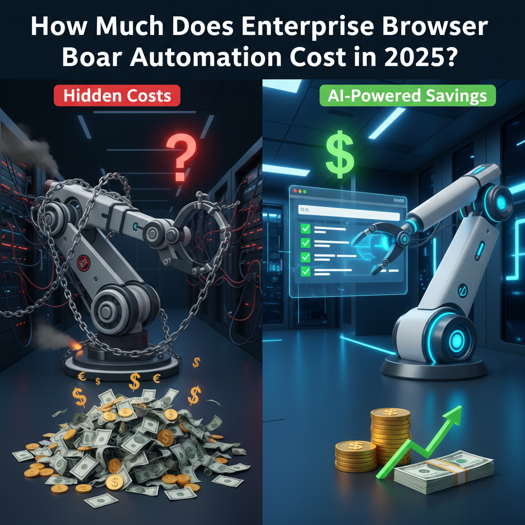 How Much Does Enterprise Browser Automation Cost in 2025?