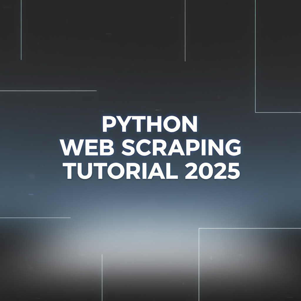 Python Web Scraping Tutorial: Complete Guide for October 2025
