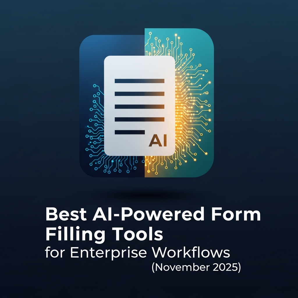Best AI-Powered Form Filling Tools for Enterprise Workflows (November 2025)