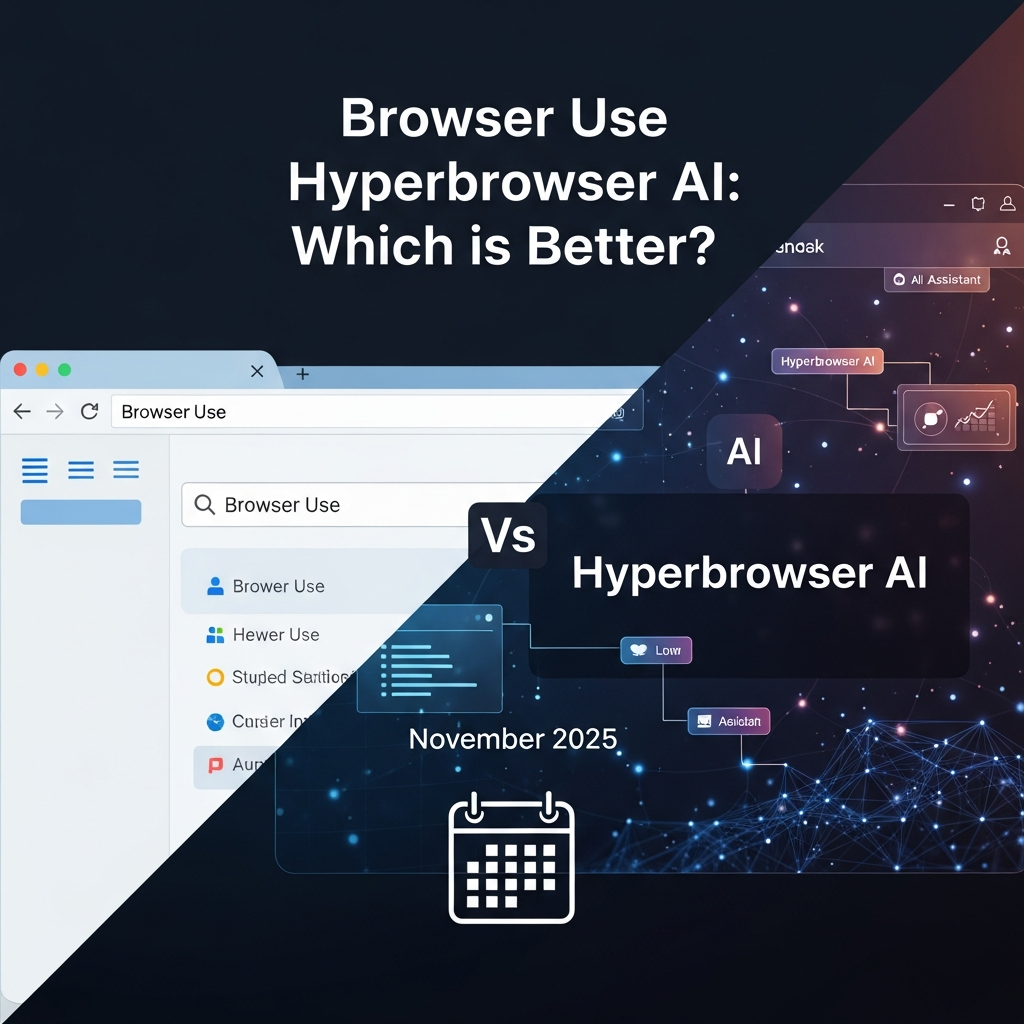 Browser Use vs Hyperbrowser AI: Which is Better? (November 2025)