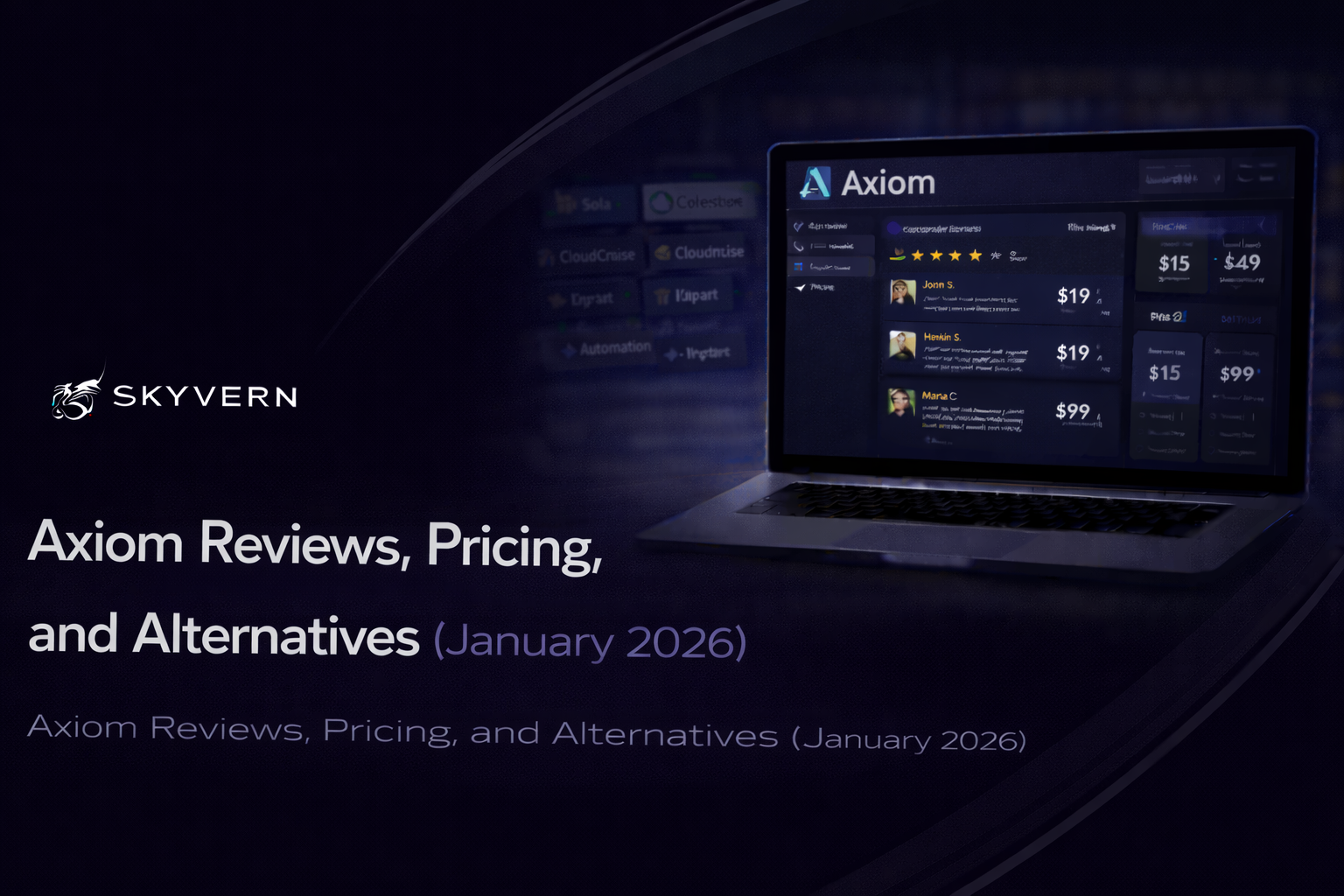 Axiom Reviews, Pricing, and Alternatives (January 2026)