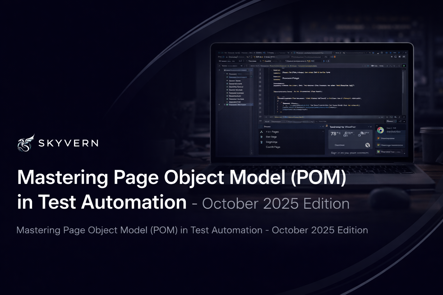 Mastering Page Object Model (POM) in Test Automation - October 2025 Edition