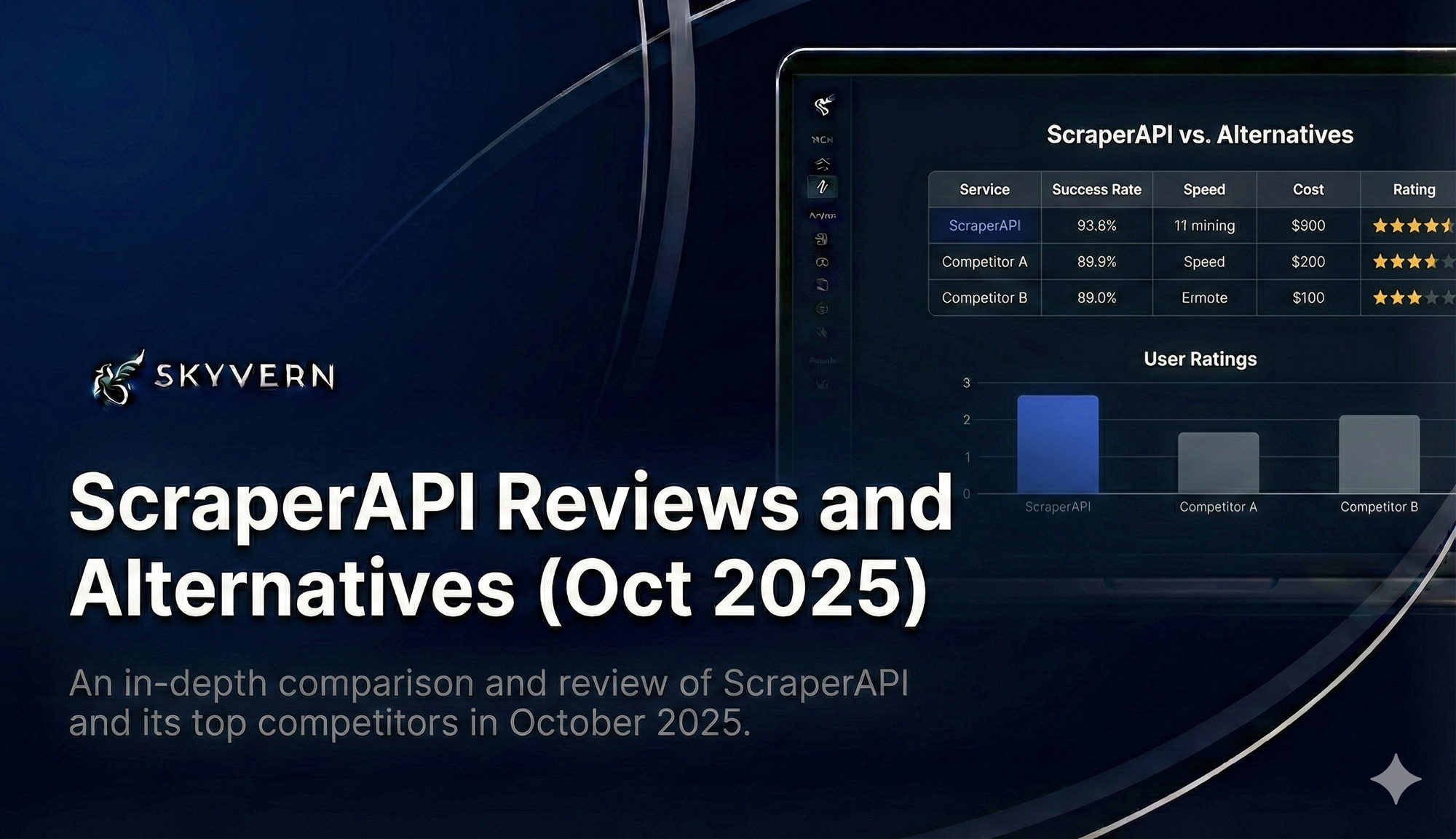 ScraperAPI Reviews and Alternatives October 2025