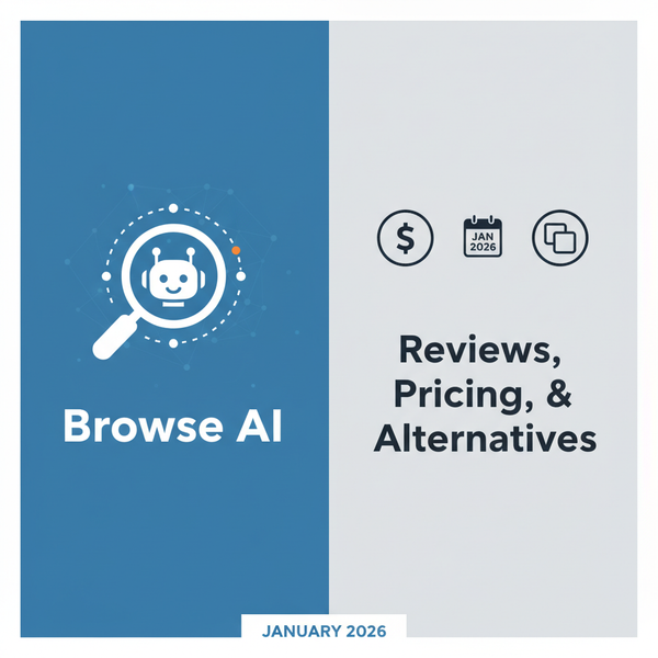 Browse AI Reviews, Pricing, and Alternatives (January 2026)