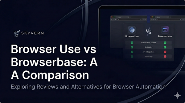 Browser Use vs Browserbase: Comparison, Reviews, and Alternatives