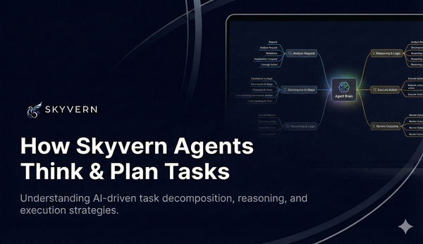 How Skyvern Agents Think and Plan Tasks