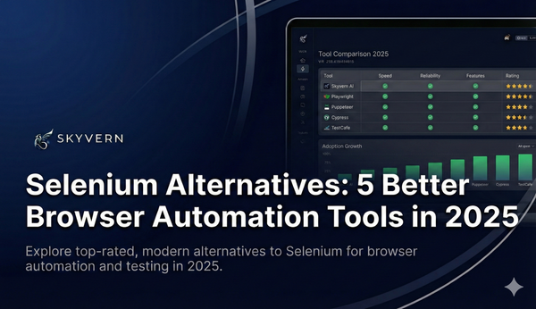 Selenium Alternatives: 5 Better Browser Automation Tools in 2025